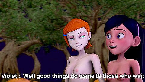 Let Me Eat Your Pussy While We Wait Violet – 3d