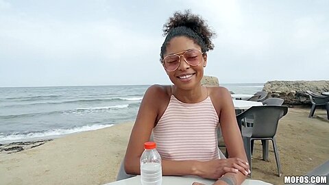 Weekend Fuckaway – Mike Angelo Fucks Young Perky Tits Ebony Teen 18+ Outdoors On The Beach