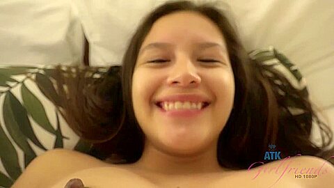 Zaya Cassidy – You Fill Up Zayas Puffy Pussy With Cum