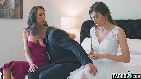 Bisex Wife Wife Teaching Stepsons Milf – Reagan Foxx, Maya Woulfe And Nathan Bronson