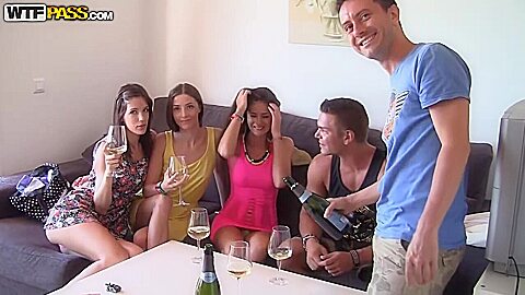 Real Sex Party On The Sunny Beach – Carol Vega