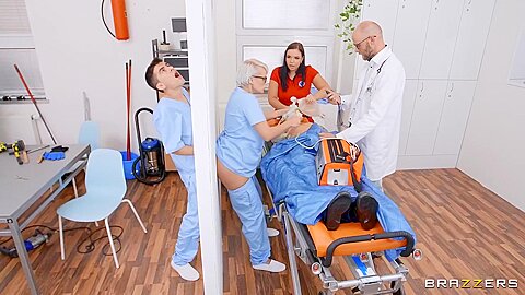 Horny Bosomy Nurse Jaw-dropping Porn Story – Jordi El Nino Polla And Angel Wicky