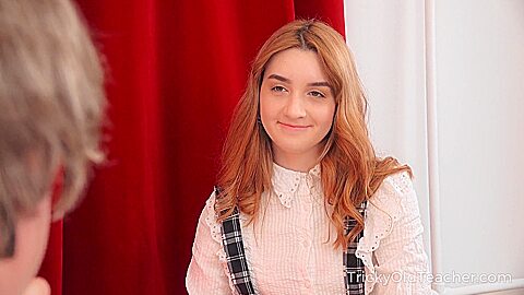 Eva Tender In Lazy student 18+ Pleases Her Teacher